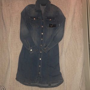 Denim dress